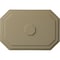 Ekena Millwork Felix Ceiling Medallion, Hand-Painted Gobi Desert, 25 1/4"W x 17 1/4"H x 1 3/4"P CM25FEGDF - alternate 1